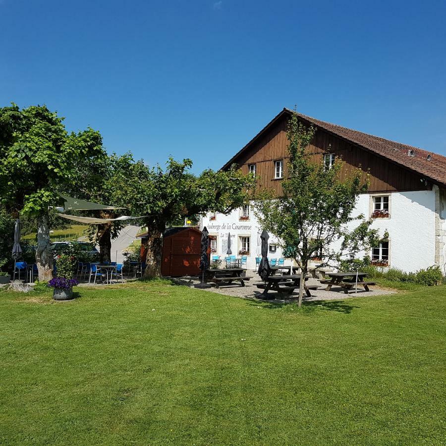 Auberge De La Couronne Saignelegier Exterior photo